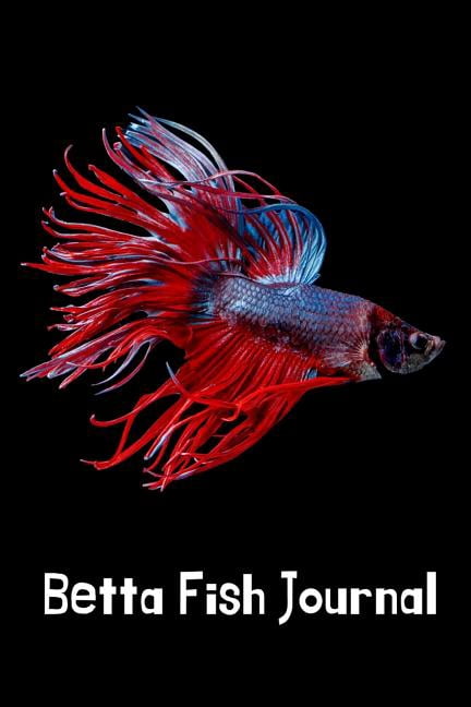 Betta Fish Journal Blank Lined Book For Betta Fish Tank Maintenance 