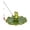 3, variant on SUYOLL Frog Outdoor Garden Statue Pond Ornament Decorative Amphibian Sculpture For Patio Yard Art