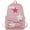 Pink, variant on Preppy Backpack Cute Stars Pattern Korean Style Backpack Aesthetic College Backpack for Work Travel,Green