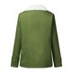 thumbnail image 4 of Pntutb moda mujer gran solapa abrigo de felpa contraste chaqueta cálida botón cárdigan abrigo Flash selecciones Pntutb Pntutb-5194, 4 of 5