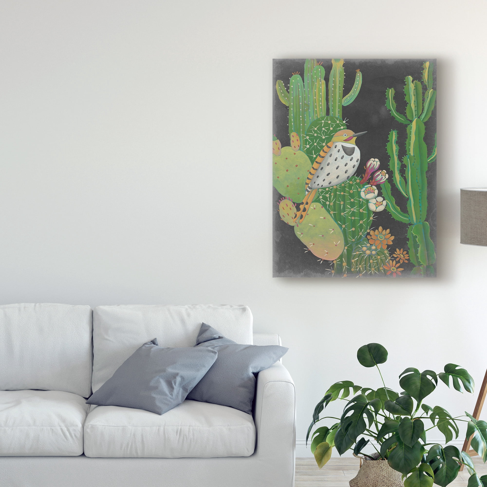 Trademark Fine Art 'Desert Twilight I' Canvas Art by Chariklia Zarris