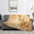 thumbnail image 5 of KLL Print Fleece Throw Blanket, Horizontal Fleece Bedding Cute Soft Blankets Comfy Fleece Flannel Plush Home Decor for Couch & Bed -50"x40", 5 of 9