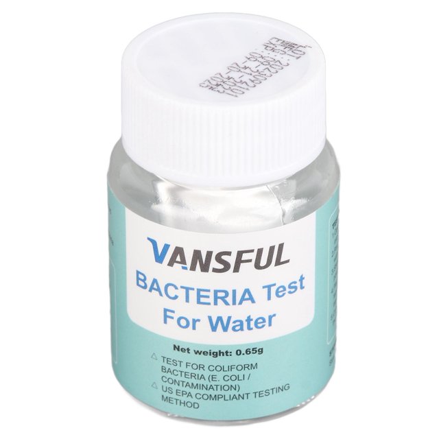 Drinking Water Test Kit, Instant Results, Accurate Testing, Coliform Test Powder for Tap Water, Pool, Aquarium, Well