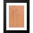 thumbnail image 2 of Gustav Klimt 18x24 Black Modern Framed Museum Art Print Titled - Study for Portrait of Adele Bloch-Bauer I (1903), 2 of 5