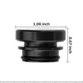 thumbnail image 5 of Universal Fire Missile Eject Button Car Cigarette Lighter Cover Accessories 2PCS, 5 of 8