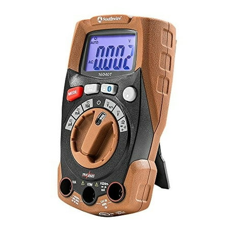 southwire tools & equipment 16040t compact auto range truerms multimeter with mapp mobile (Best Noise Meter App)