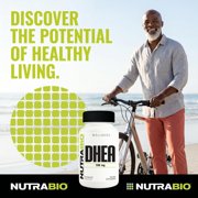 NutraBio DHEA Supplement- for Men and Women- DHEA (100 mg) 60 Capsules