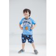 thumbnail image 2 of Sesame Street Cookie Monster Infant Baby Boys T-Shirt and French Terry Shorts Outfit Set Infant to Toddler, 2 of 5