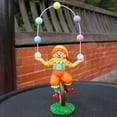 thumbnail image 4 of Funny Circus Clown Sculpture,Garden Joker Statues, Acrobatics Clown Sculptures,Circus Figurines Home Decor for Indoor Outdoor,Gift Ideas Bookshelf Desktop Clowns Statues, 4 of 9