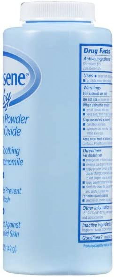 Caldesene Baby Cornstarch Powder With Zinc Oxide 5 oz (Pack of 10)