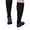 Purple black, variant on Wool Ski Socks for Women Men Thermal Winter Warm Thick Knee High Socks for Skiing Snowboarding Sports Socks