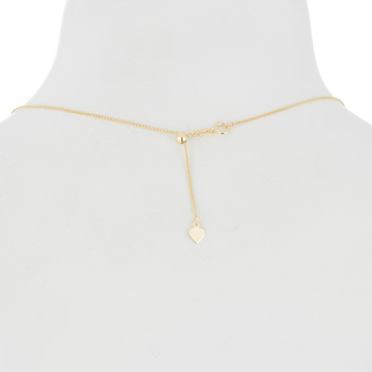 Adjustable 14K Gold Filled Chain Necklace 22-24 (56-61cm) / Lobster Clasp