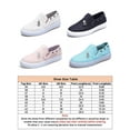 thumbnail image 2 of Fangasis Women Skate Shoe Comfort Flats Zipper Canvas Sneaker Sports Lightweight Sneakers Pink 37, 2 of 6
