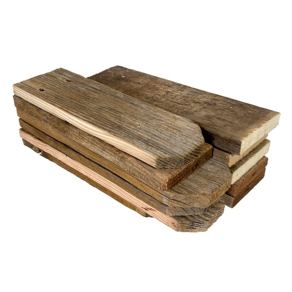 Mixed Scrap Wooden Plank Bundle (3”-3.25” x 12”) – Raw & Reclaimed Wood for DIY, School Projects, or Decoration – Thin Slats – 3.5 lb Unfinished Wood for Crafts