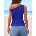 thumbnail image 3 of FreshPretty Off The Shoulder Tops for Women Cute Summer Casual Sleeveless Slim Fit y2k Spring Outfits Going Out Tank Top, 3 of 9