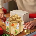 thumbnail image 3 of Large Sheet Christmas Wrap Paper with Classic Santa Patterns for Festive DIY Projects, 3 of 3