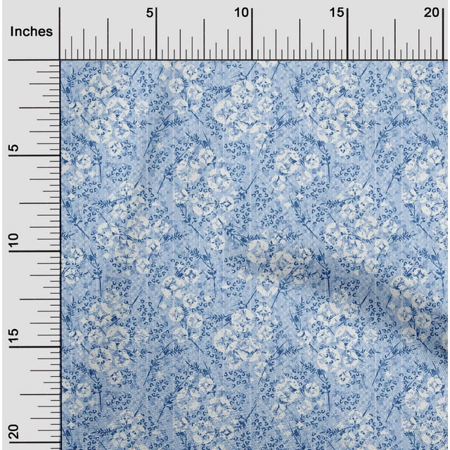 oneOone Polyester Lycra Light Gray Fabric Geometric & Floral Texture Sewing Material Print Fabric By The Yard 56 Inch Wide