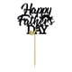 thumbnail image 1 of Decoración para tarta del Día del Padre feliz, decoración para tarta de fiesta de cumpleaños, sombrero decorativo, decoración de pipa, el mejor regalo, 1 of 9