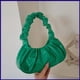 thumbnail image 2 of blind492 Mujeres Plisado Axilas Bolso De Moda Simple Con Hebilla Magnética Color Sólido Hombro De Cuero Pu, 2 of 4