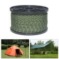 thumbnail image 3 of S SERENABLE 50M Nylon Reflective Trip Guy Strand Tent Awning Tarp Rope Cord Guide Green, 3 of 9
