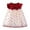 Red, variant on CAIXIA Girl Dress Toddler Baby Girl Valentine's Day Outfit Knitted Ruffle Short Sleeve Dress Heart Tulle Tutu Skirt Party Clothes