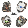 thumbnail image 5 of FORMRS Mini Backpack Purse for Women Travel Daypack Casual Shoulder Bag, Gray Dinosaur, 5 of 7