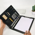 thumbnail image 4 of Jesscasday Conference Folder with Clipboard Document Organizers 4 Rings Clipboard Folder, 4 of 15