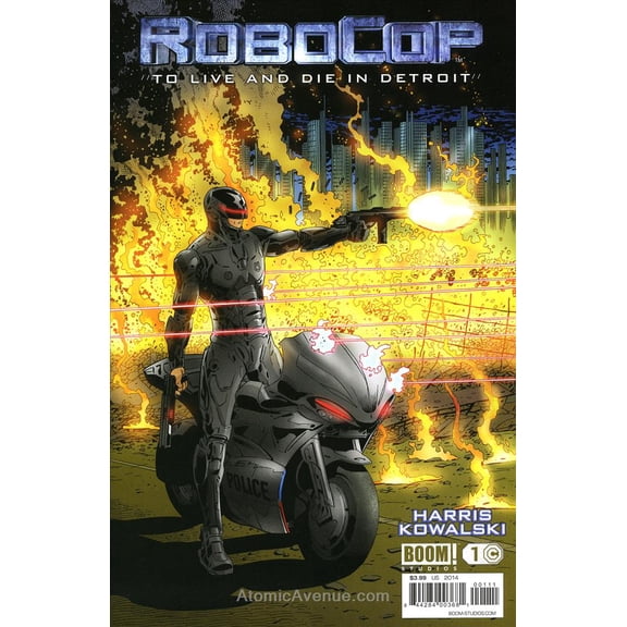 Robocop: To Live and Die in Detroit #1 VF ; Boom! Comic Book