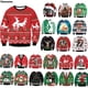 thumbnail image 2 of Suéter de Navidad feo para hombres y mujeres, suéter divertido de Humping, Reno, clímax, jerséis de Navidad pegajosos, Tops de pareja, fiesta de vacaciones, sudadera de Navidad, 2 of 4