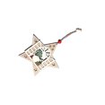 thumbnail image 1 of Bewildely Colgante de de Navidad de varias formas, figurita con forma de gnomo de copo de nieve, manualidades, colgador de puerta DIY para anciano Kits de decoración para fiestas Estrella Bewildely HA070074-01, 1 of 6