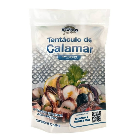 Tentáculo de calamar Océanos Salvajes 500 g congelado