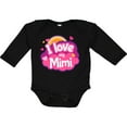 thumbnail image 3 of Inktastic I Love My Mimi Grandma Girls Long Sleeve Baby Bodysuit, 3 of 5