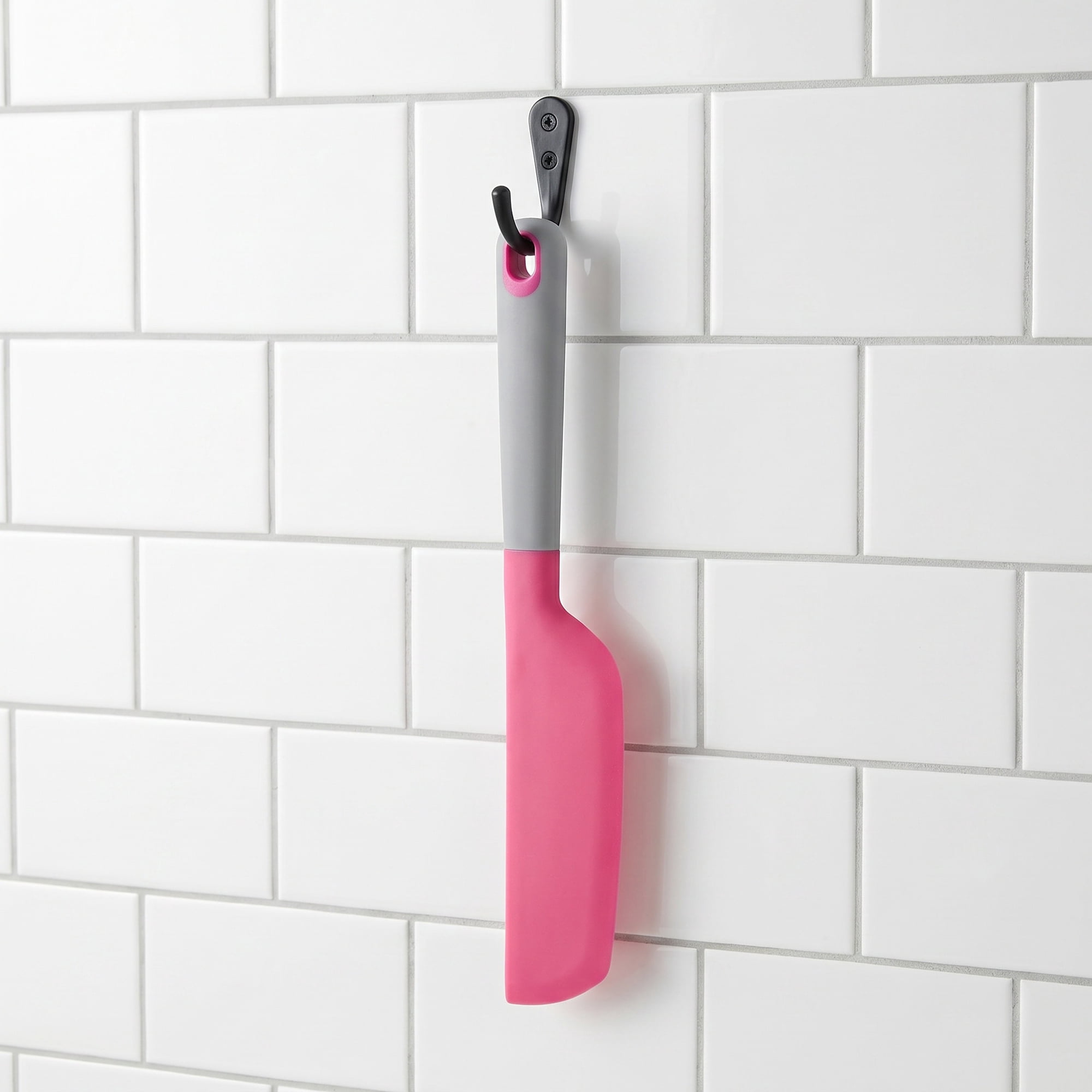 Unique Bargains Heat-Resistant Dishwasher Safe Spatula Utensil Rose Pink 13" x 2.2"