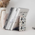 thumbnail image 6 of Picia Funny Puppy Pattern Wood Bookends for Shelves,Non-slip Bookends, Heavy Duty Wooden Bookend Support,1 Pair, 6 of 8