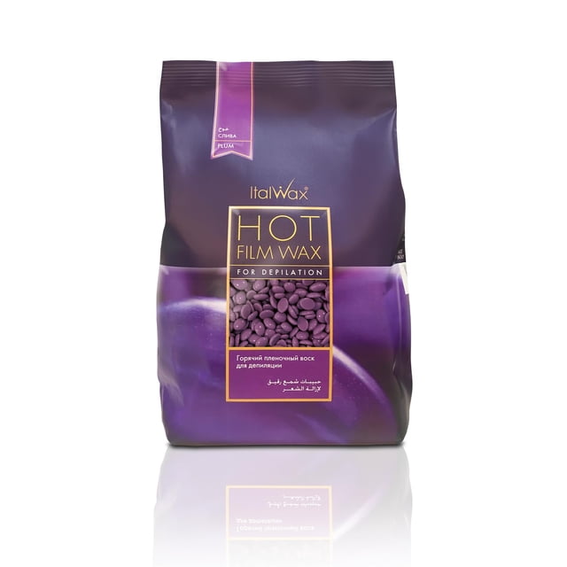 Perlas de cera dura Italwax Classic Line Plum 500 g