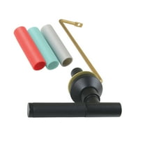 Kingston Brass KTCKLS0 Kaiser Side Mount Toilet Tank Lever, Matte Black