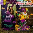 thumbnail image 5 of Fun Express Jester Mardi Gras Cardboard Stand-Up 1 Piece 56 Inch Tall, 5 of 7