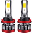 thumbnail image 1 of License Plate Light 2PCS P13W LED Fog Light Bulbs 3000K Yellow 3000 Lumens 30W High Power LED Fog Light DRL Bulbs for Cars Trucks, 1 of 8