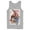 Athletic Heather, variant on Men's Batman Harley Quinn Joker Poker Card Tank Top Athletic Heather X Large