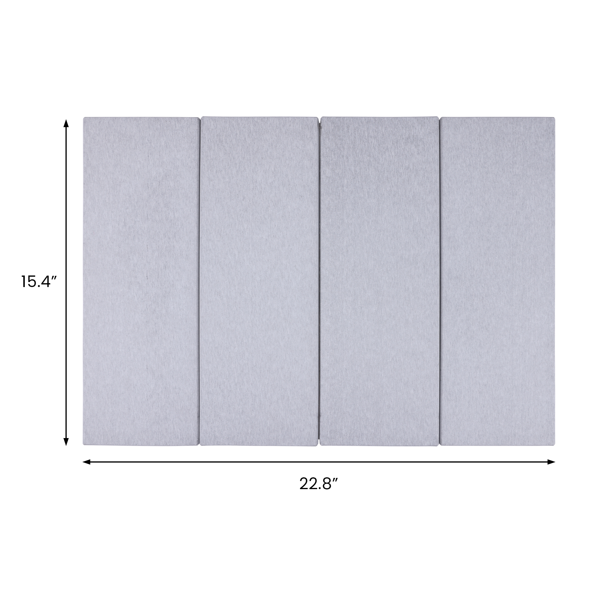 Unique Bargains Foldable Diatomaceous Stone Dish Drying Mat Gray