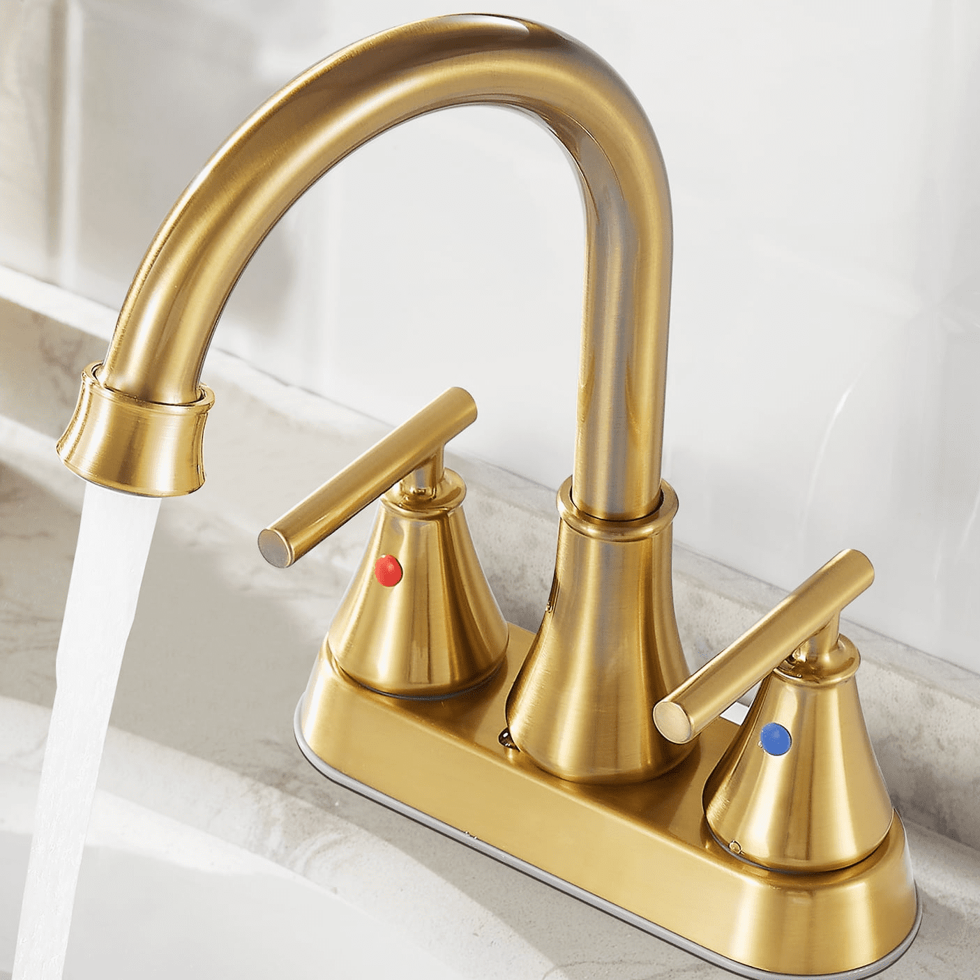 Kingston Brass AE2T1 Vintage Wall Mount Clawfoot Tub Faucet – Polished Chrome, 4-1/2” Spout Reach, 3-3/8” Wall Space Fit