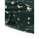 thumbnail image 5 of VESTIDO METÁLICO DE ESTRELLAS CHIC INSPIRADO PARA MUJER, ESCOTE EN V, CINTURA FRUNCIDA, VESTIDO A-LINE CON MANGAS LANTERNA TALLA S VERDE OSCURO-FLORAL, 5 of 6