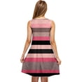 thumbnail image 4 of Zpanxa Sleeveless Ombre Dress Plus Size Women's Casual Round Neck Short Above Knee, 4 of 5