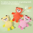 thumbnail image 2 of Dog Plush Squeaky Toy – Bite-Resistant, Teeth Cleaning, Cartoon Sounding Chew Toy for Small, Medium, and Large Dogs, 2 of 8