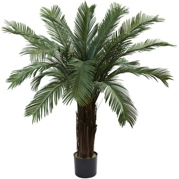 Nearly Natural 4ft. Cycas Artificial Tree UV Resistant (Indoor/Outdoor)