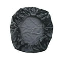 thumbnail image 3 of Funda de asiento impresa Funda de asiento de silla Funda de asiento de silla giratoria Funda de asiento de silla Negro, 3 of 4