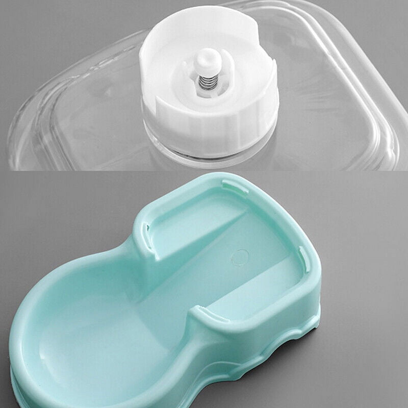 WEISIPU 3.8L Automatic Pet Feeder Large Cat Dog Food Dispenser/Water Fountain Drink Bowl