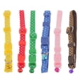 thumbnail image 3 of Esquirla Collier Ajustable pour Chiot Chaton avec Sangle et Clochette 30cm Vert, 3 of 8