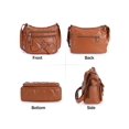 thumbnail image 5 of Deago Crossbody Bags for Women Pocketbooks Soft PU Leather Ladies Purses and Handbags Multi Pocket Shoulder Bag with Adjustable Strap, 5 of 10