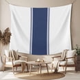thumbnail image 2 of Blue Solid Color Texture Tapestry for Bedroom Wall Hanging Tapestry, Simple Blue Pattern Ceiling Backdrop Tapestries Poster Blanket Wall Decor for Teens Room Living Room Dorm 51" x 59", 2 of 8